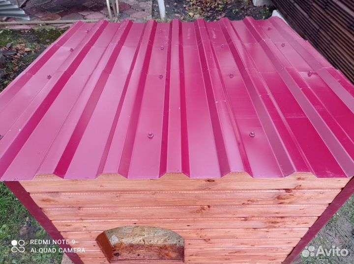 Будка для собаки утепленная