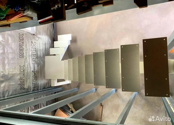 Лестницы прямые под ключ