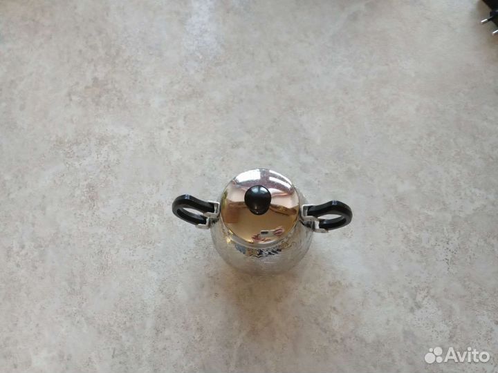 Сахарница из мельхиора СССР