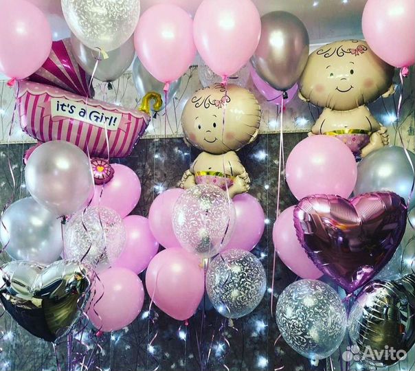 Шары на выписку