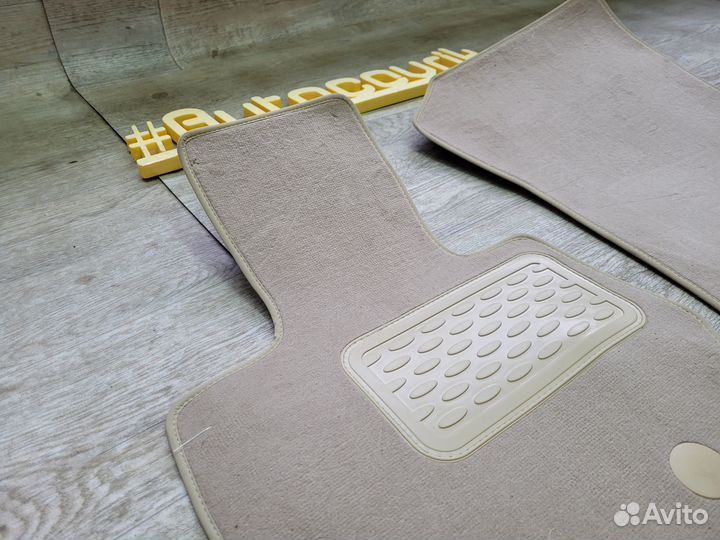 Коврики в салон Bmw X3 F25 (Премиум Бежевый)