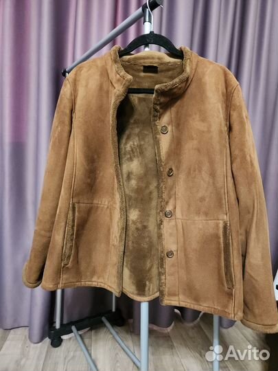 Дубленка женская fikarelia 44 46