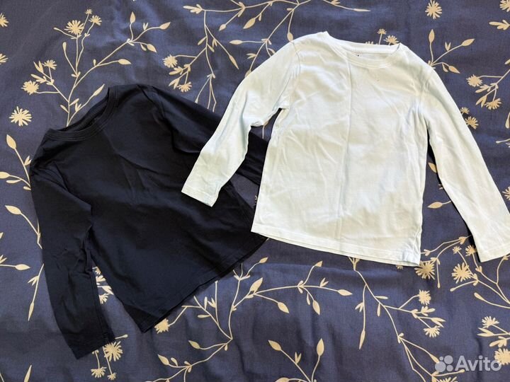 Два лонгслива H&M 110/116