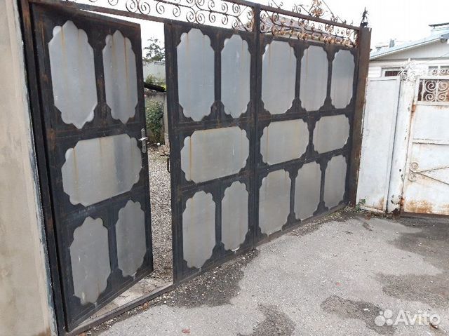 Ворота и калитка бу