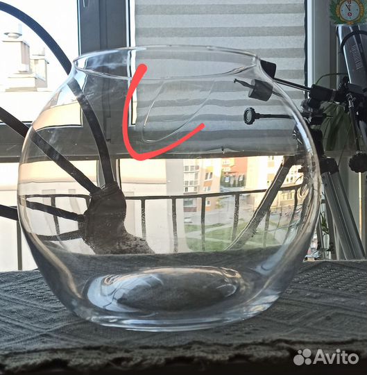 Аквариум круглый