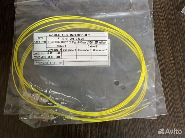 Патчкорды, Пигтейлы, адаптеры оптические разные