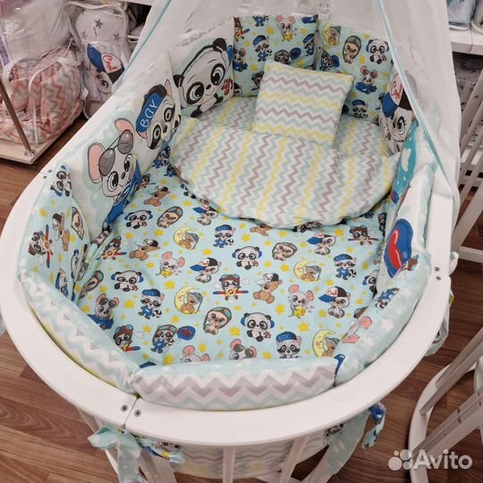 Балдахин борт кпб одеяло подушка