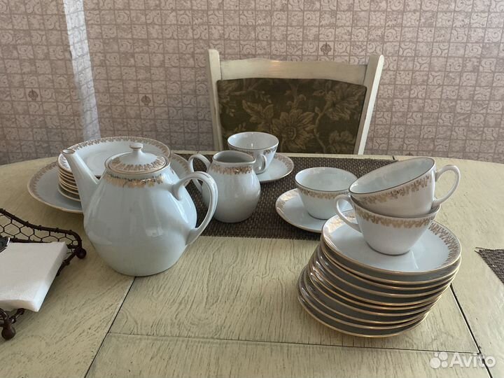 Остатки Сервиз чайный Чехословакия