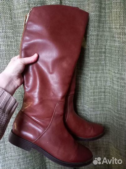 Сапоги женские весенние 39