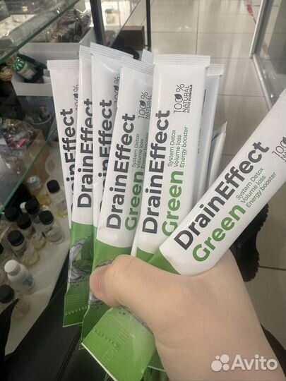 Draineffect green и коктели