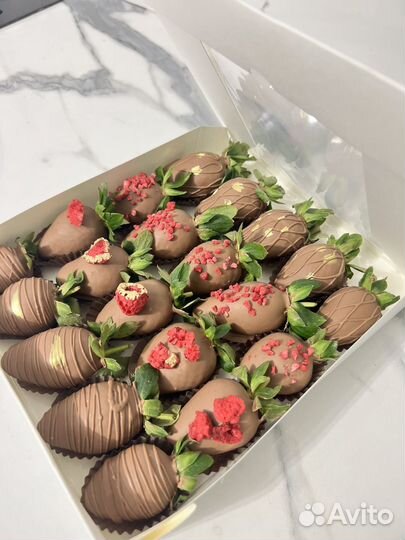 Клубника в шоколаде набор