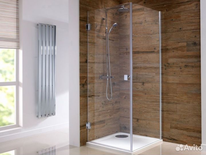 Стеклянные ограждения для душа