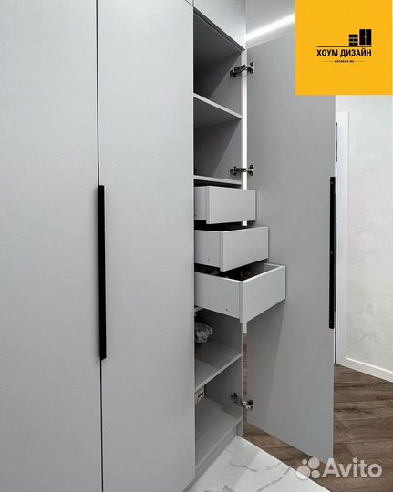 Шкаф с фрезеровкой