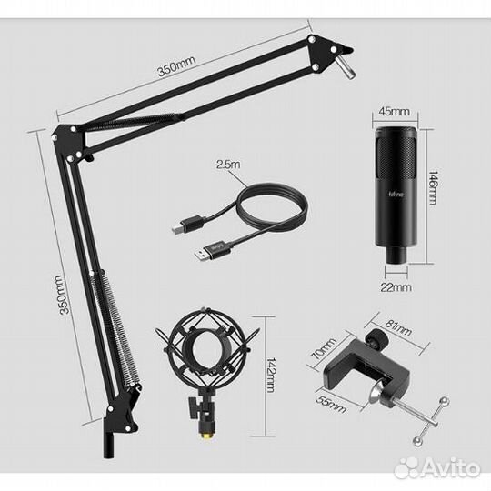Микрофон fifine F1