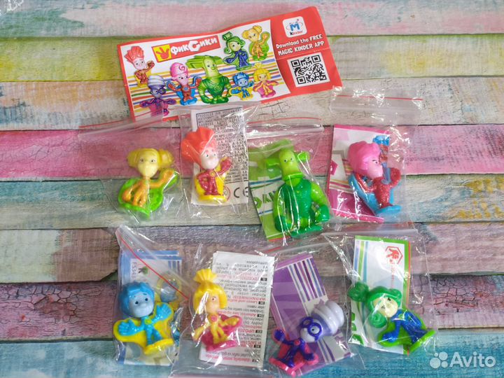 Фигурки из киндер сюрприза Kinder-surprise 1