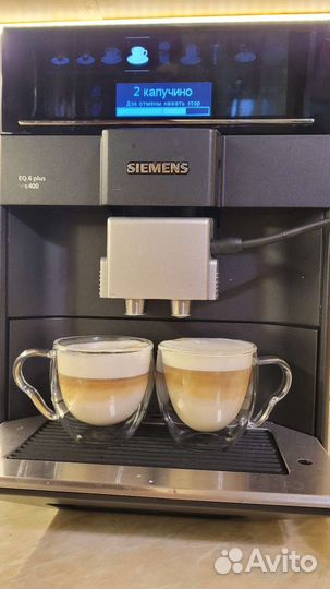Кофемашина Siemens E.Q 6 plus s400