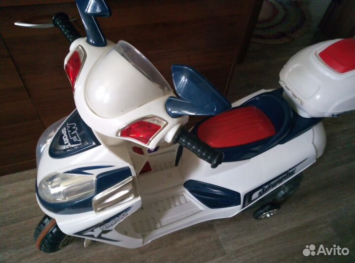 Детский электро мотоцикл на аккумуляторе