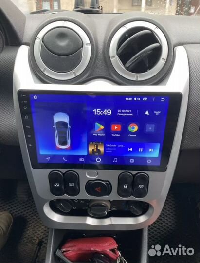 LADA largus duster android магнитола teyes