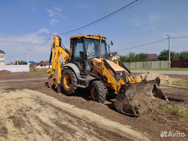 Услуги экскаватора погрузчика jcb 3cx