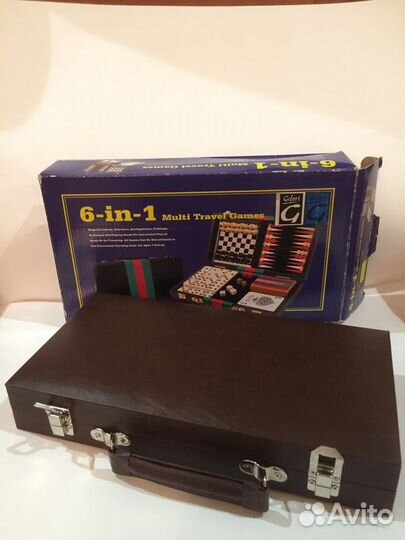 Набор настольных игр (6шт), новый