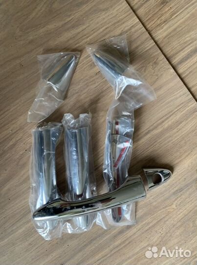 Хром накладки на ручки дверей Hyundai Elantra J4