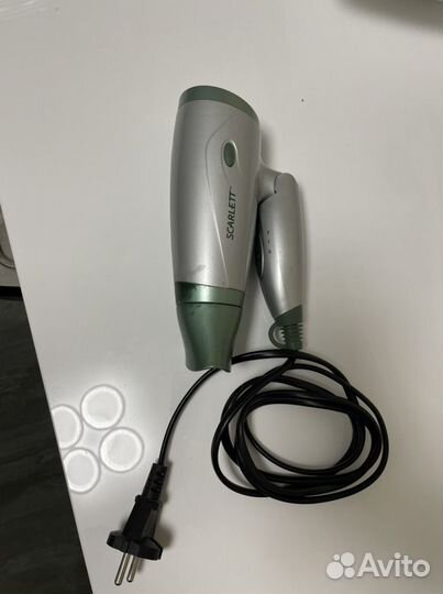 Фен Skarlet складной и плойка