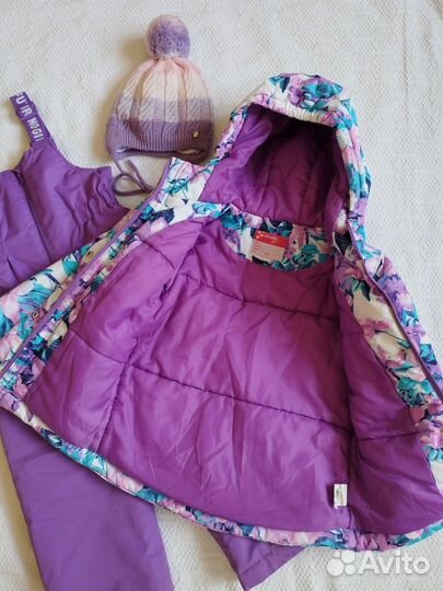 Зимний комбинезон Futurino 110 с шапочкой