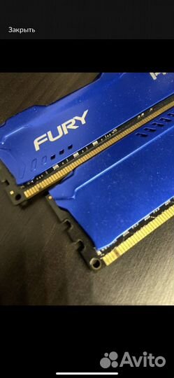 Kingston HyperX ddr3 8gb