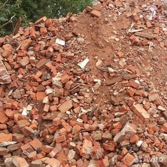 Щебень бой кирпича отсев