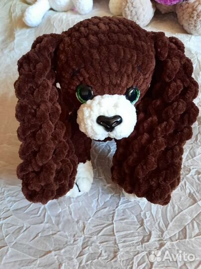 Вязанные плюшевые игрушки