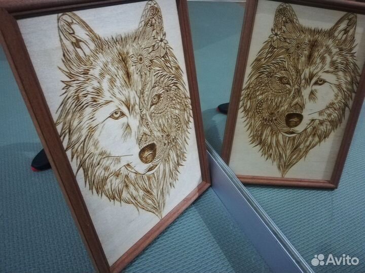 Картина огнем