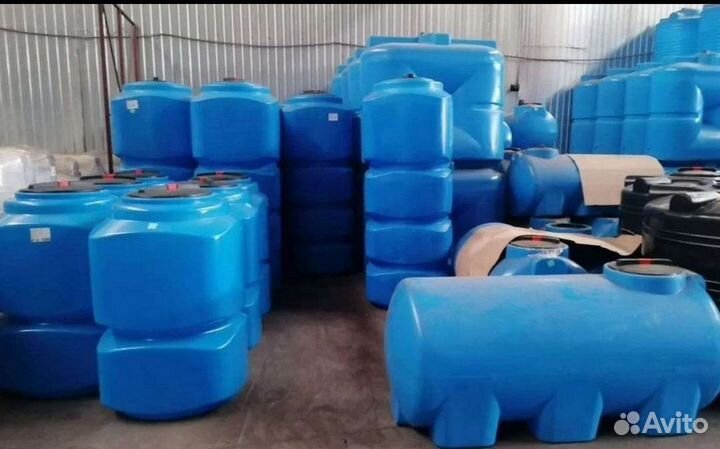 Емкость пластиковая под воду кас жку 5/10куб