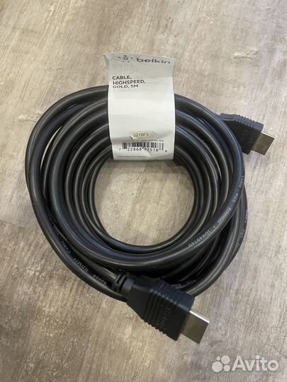 Кабель цифровой аудио-видео Belkin hdmi 5 М 18 гб