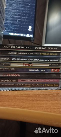 Диски на PS1 с играми