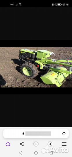 Вспашка земли мотоблоком