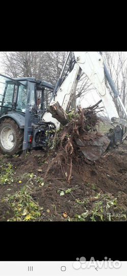 Услуги экскаватора погрузчика