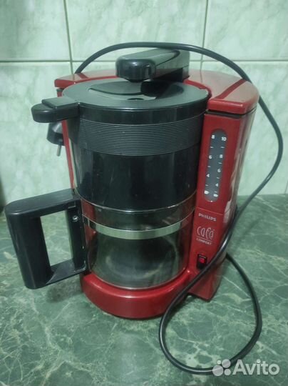 Кофеварка капельная philips cafe comfort