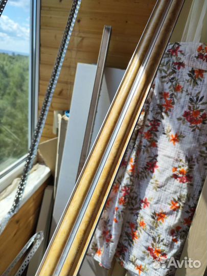 Карнизы двухрядные 1,5 и 3 м с крючками