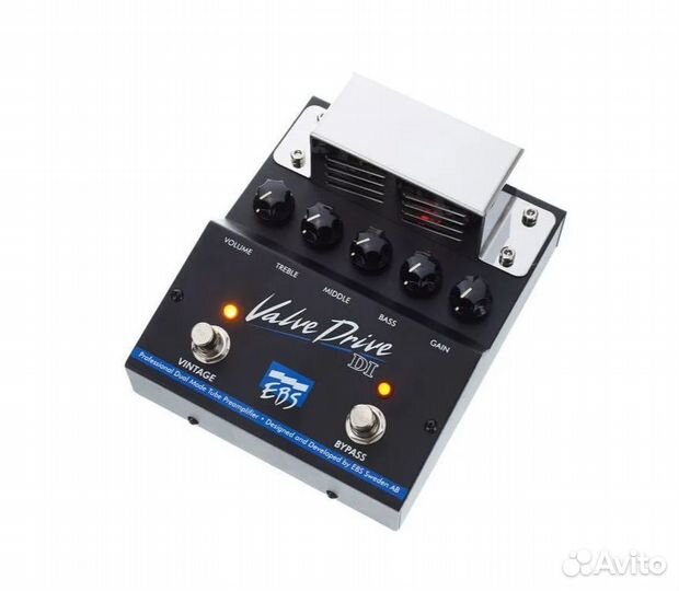 Басовая педаль эффектов EBS ValveDrive