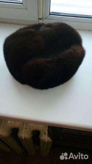 Норковая шапка мужская