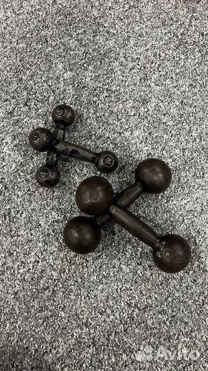 Гантели металлические