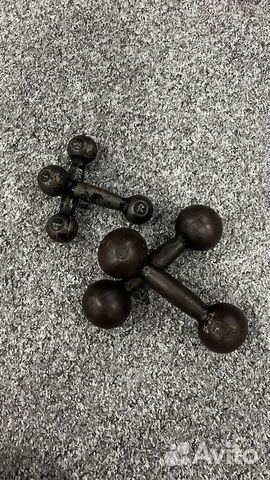 Гантели металлические