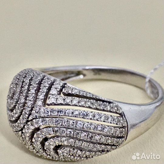 Кольцо / размер 19 / 5,32г / Золото585 / бриллиант