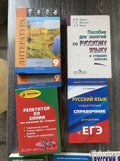 Пособия доя экзамена литература