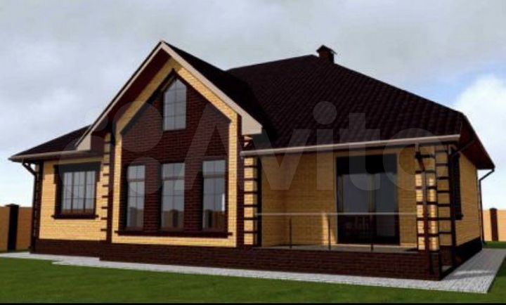 Дом 180 м² на участке 12 сот.