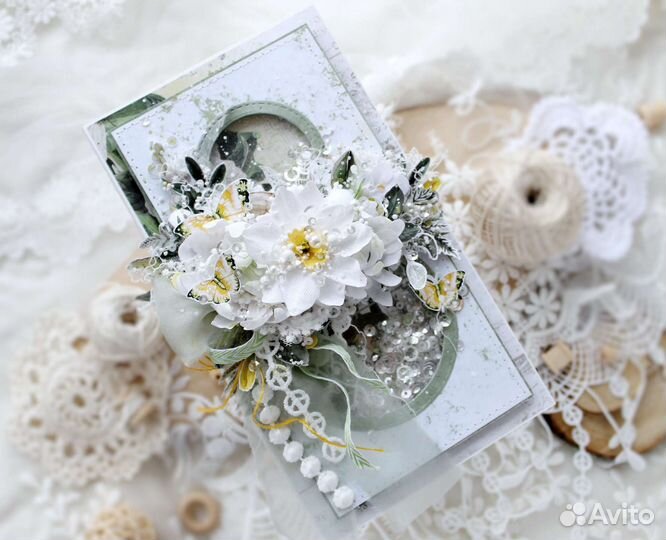 Открытка ручной работы