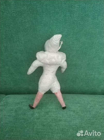 Арлекин из ваты раритет