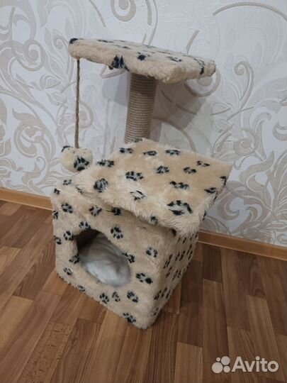Домик для кошки с когтеточкой бу