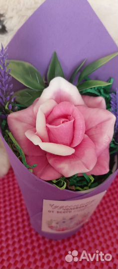 Букет цветов из мыла