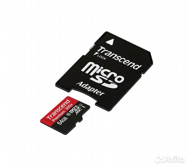 Карта памяти Transcend microsdxc UHS-I U1 (60/10MB